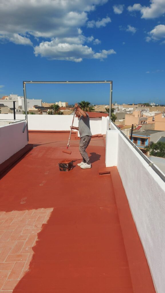 Restauración de terraza en Massamagrell