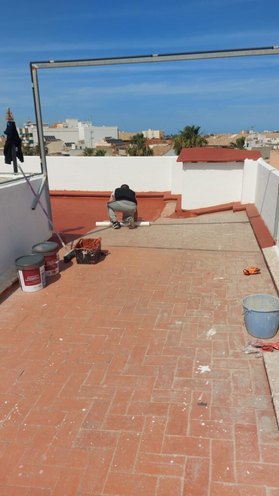 Restauración de terraza en Massamagrell